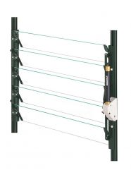 Louvreraam 5L, 457 x 610 mm veiligheidsglas, blank